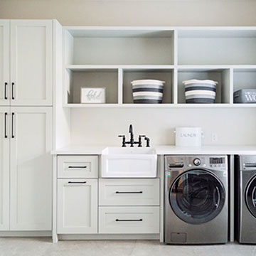 Laundry Room with lots of Storage